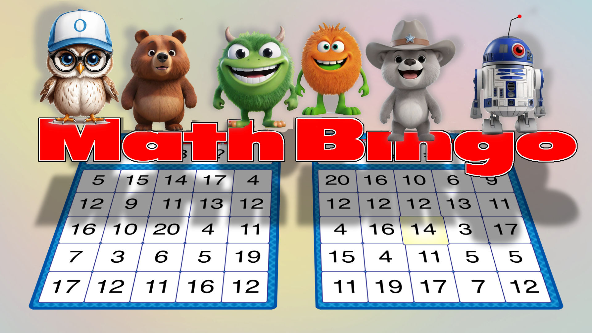 Math Bingo K-6 screenshot 8