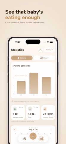 FeedEase: Baby Feeding Tracker screenshot