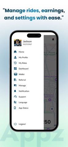 TaxiAppz Driver Pro Screenshot 3 of 5