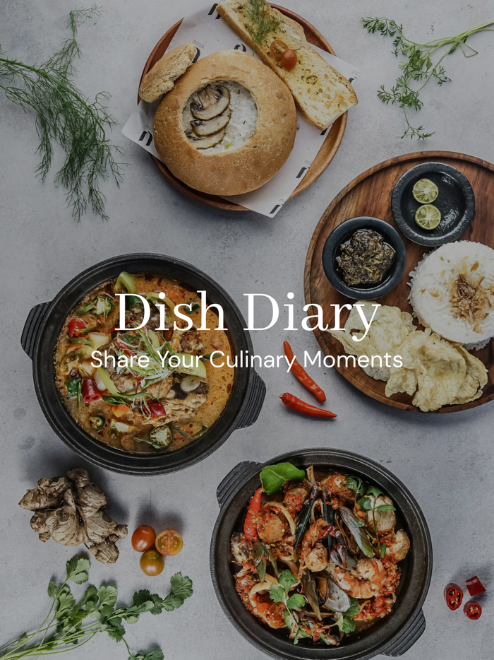 Dish Diary Connect with Food