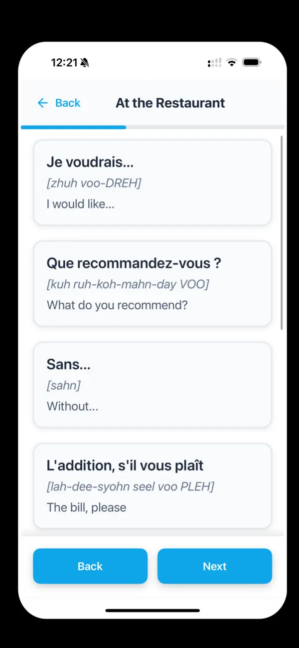 Screenshot #3 pour AllezLearn