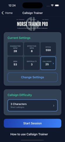 Morse Trainer Pro Screenshot 5 of 10