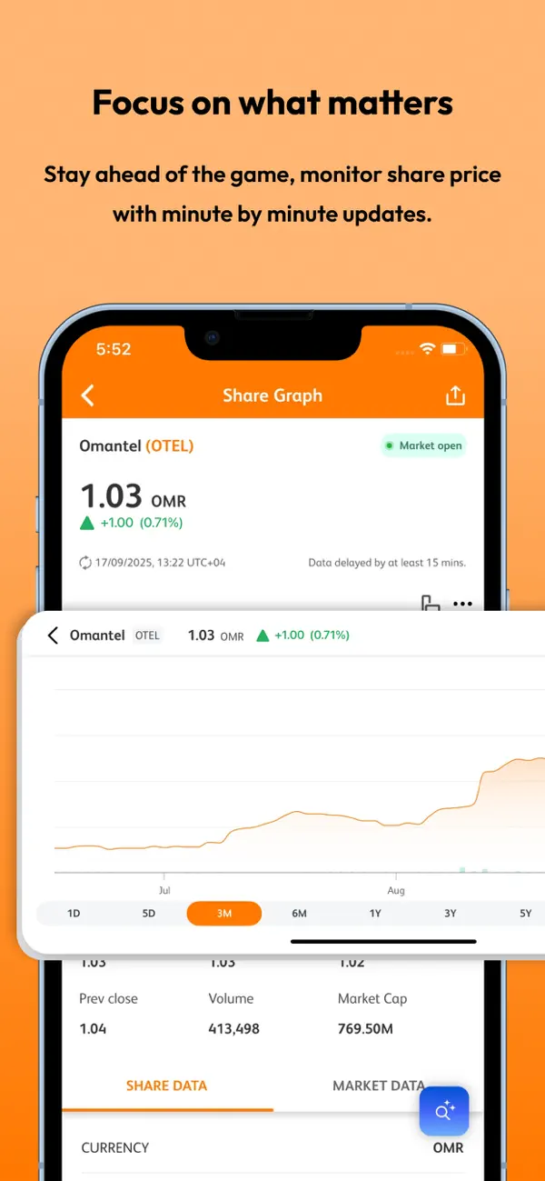 Screenshot #3 pour Omantel Investor Relations