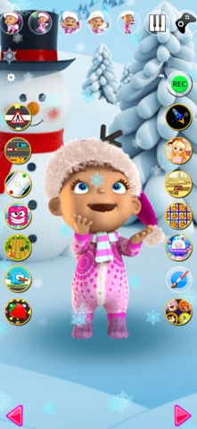 Talking Baby Babsy Winter Fun screenshot 10