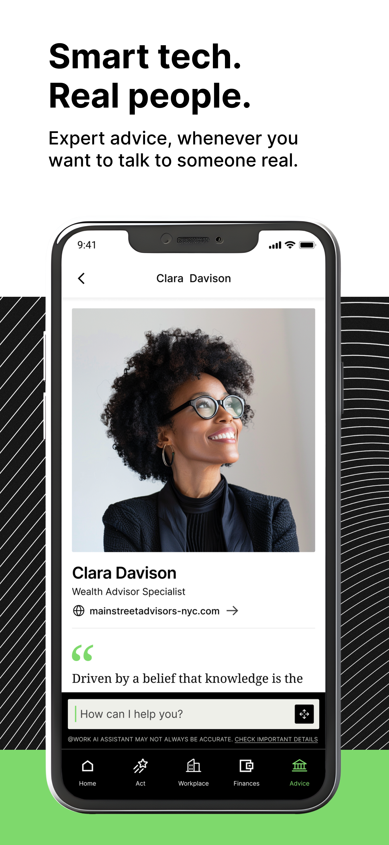 @Work:Your AI Wealth Assistant