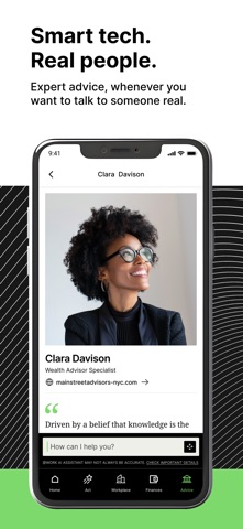 @Work:Your AI Wealth Assistant iPhone screenshot