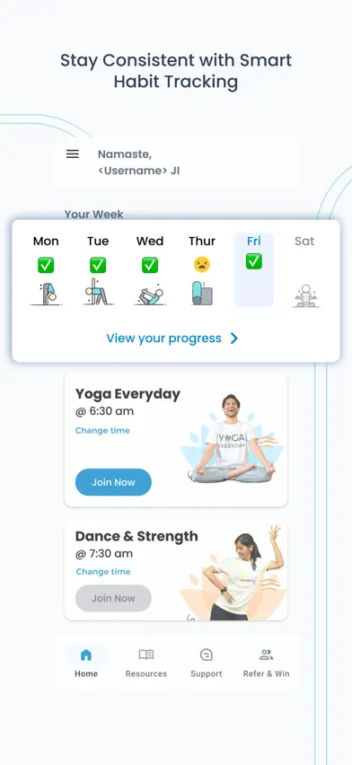 Habuild: Online Yoga Everyday screenshot 3