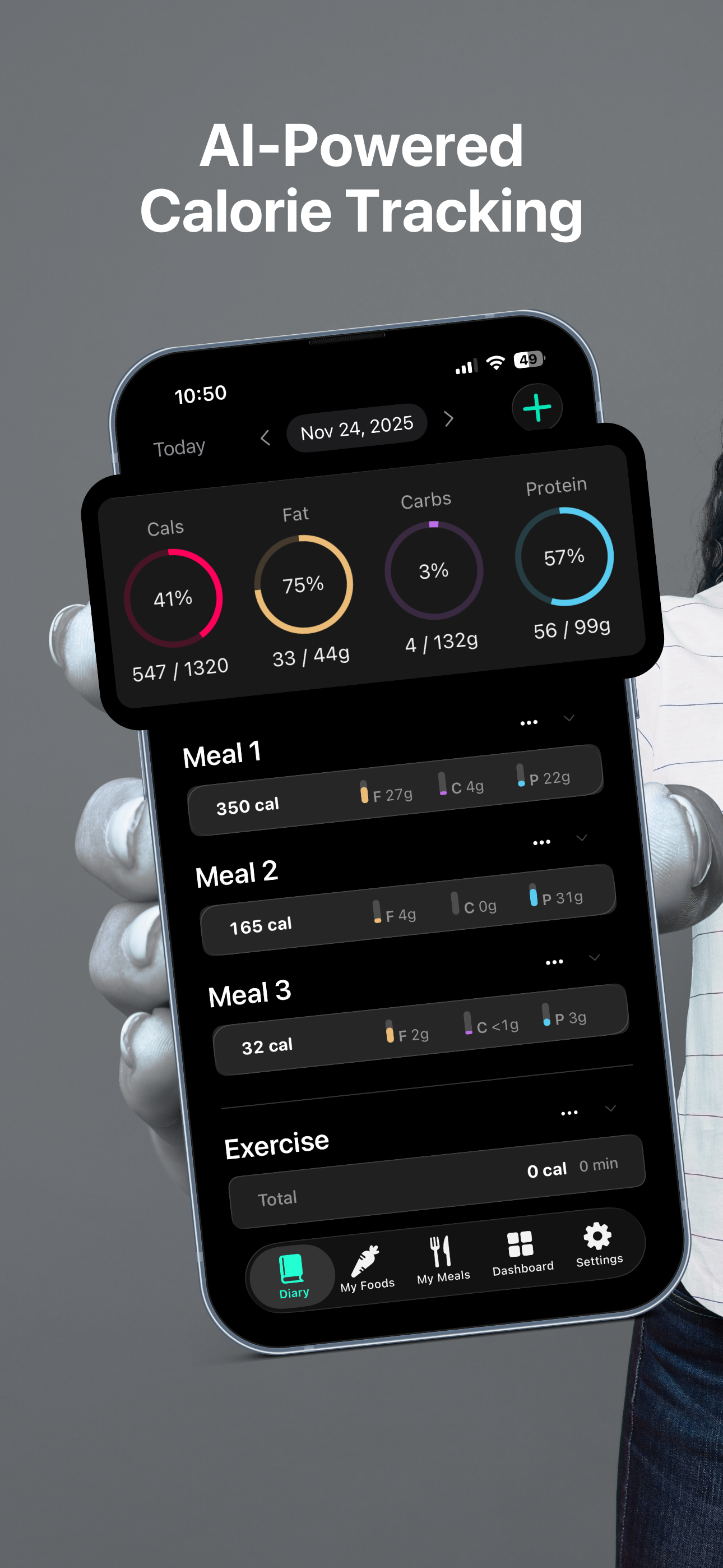 Calorie Counter: DietDashboard