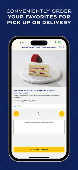 Paris Baguette iPhone screenshot 5