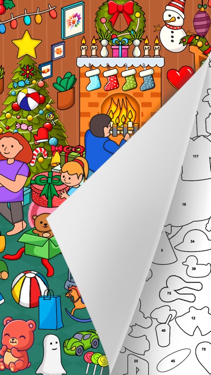 Sticker Diary Color Puzzle