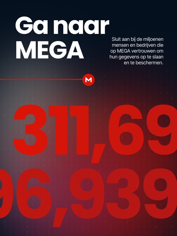 MEGA iPad app afbeelding 8
