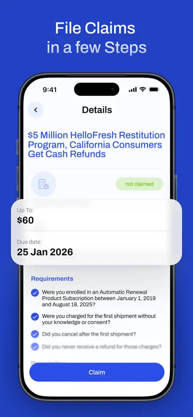 ClaimBack: SettleMate Cash screenshot 2
