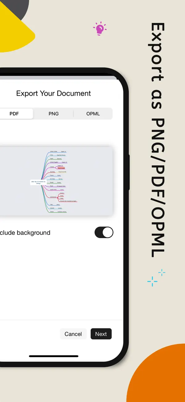 #5. Mind Map - HoodleMind (iOS) بواسطة: 翔 崔