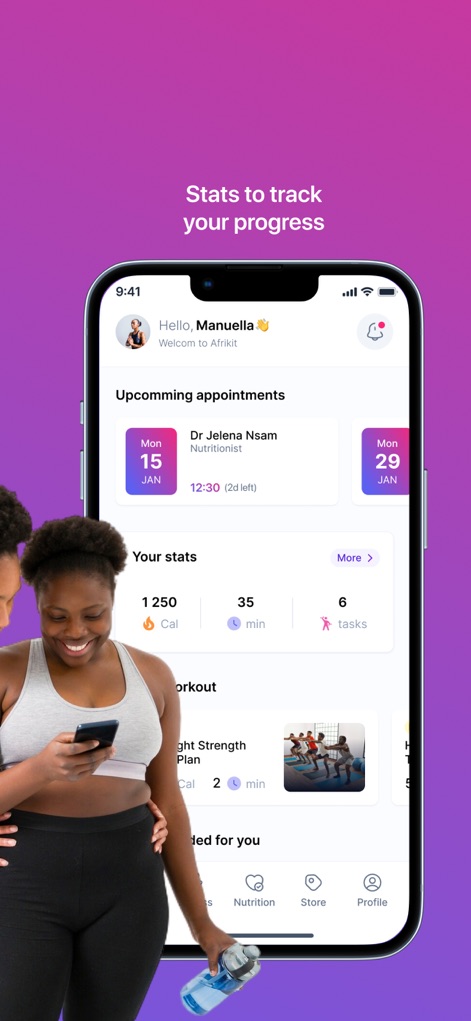 FitUp Fitness - Health & Fitness App | MWM