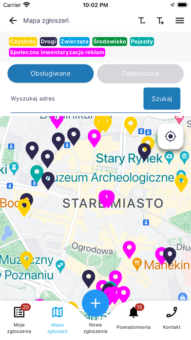 Smart City Poznań Screenshot