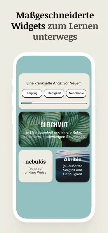 Vocabulary - Wörter lernen screenshot 6 of 10