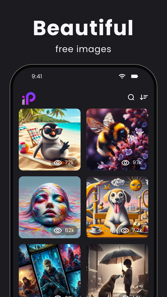 #1. InPix: AI Images (iOS) Podle: Melanie Tomaschko