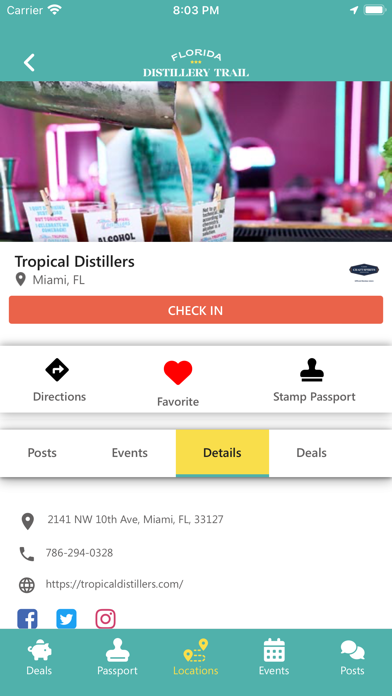 Florida Distillery Trail Screenshot