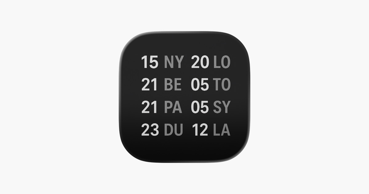 WorldTimeMultiアプリ - App Store
