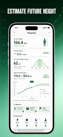 Height Tracker: Grow Taller Screenshot 5 of 10