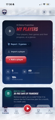 RinkLog: Hockey Stats Tracker screenshot 3