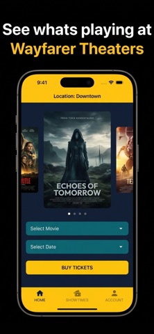 Wayfarer Theaters iPhone screenshot