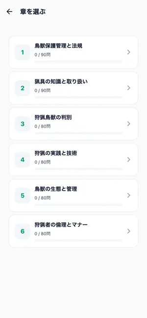 狩猟免許 screenshot 2