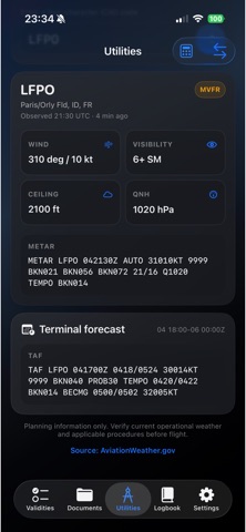 Pilot Validities Screenshot 9 of 10