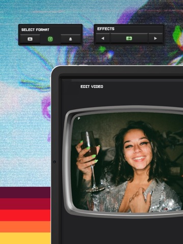 90s Retro And Cam Recorder App ipad screenshot 2