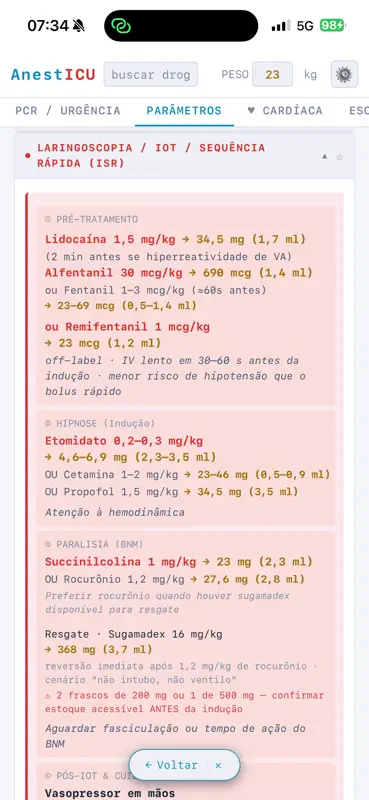 AnestICU: Referência Rápida screenshot 10 of 10
