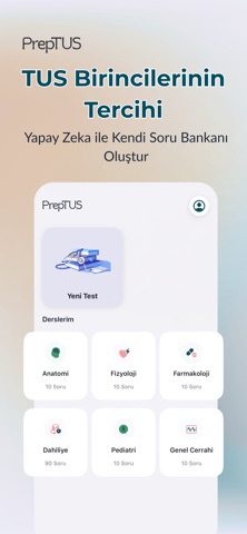 PrepTUS - TUS Hazırlık screenshot