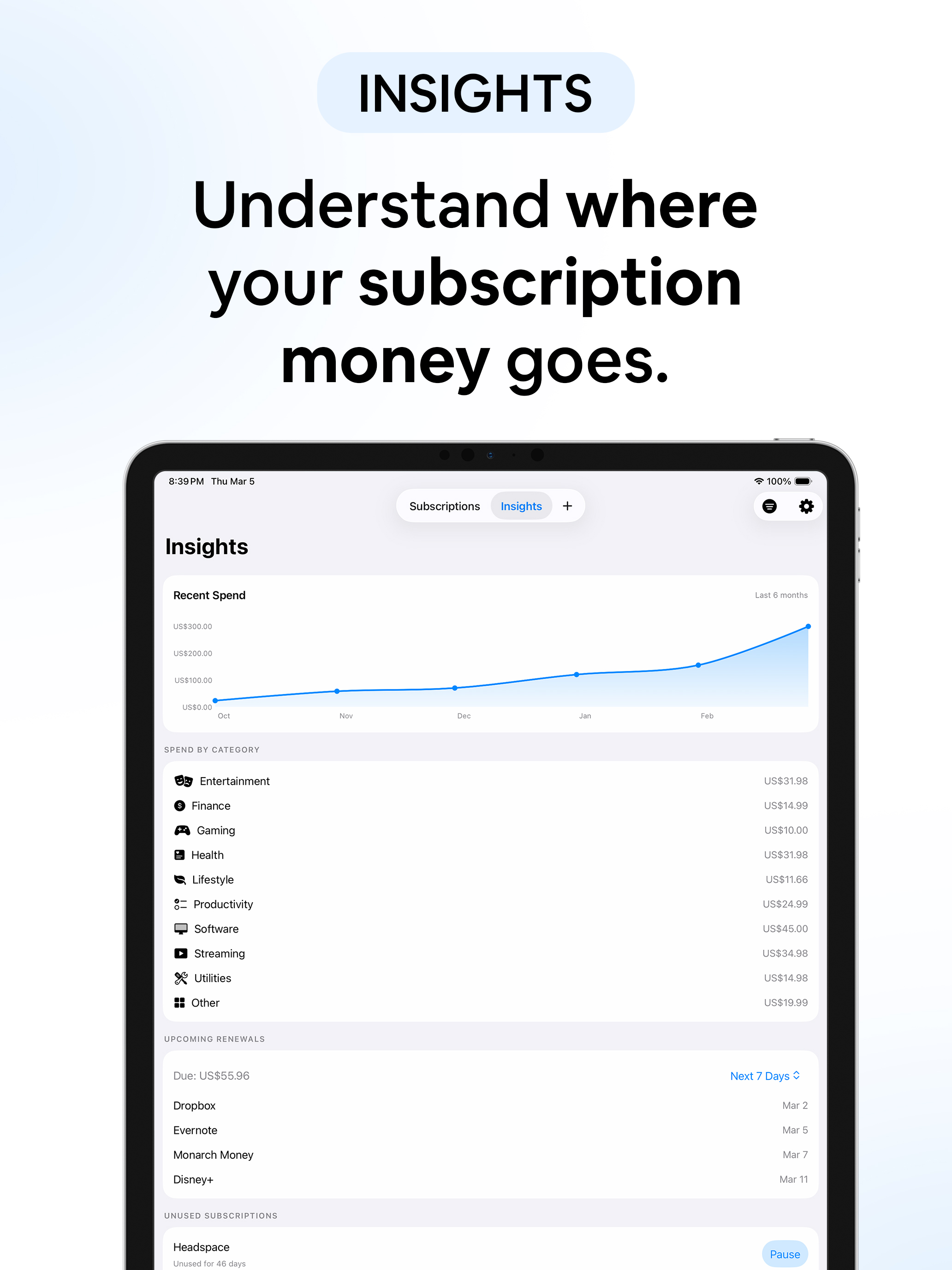 Subsigo: Subscription Manager screenshot 10
