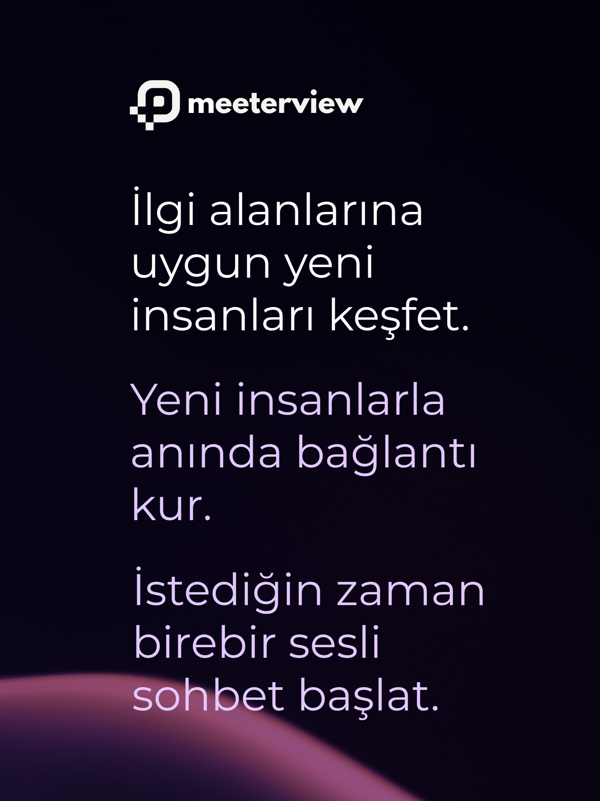 Meeterview: Sesli Sohbet screenshot 9