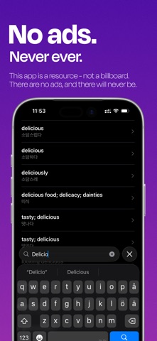 Bandal: Korean Dictionary screenshot