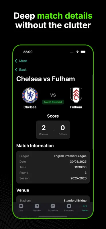 DRM - Live Sports Score & News screenshot 5 of 9