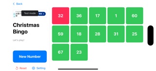 Bingo Draw Machine Lite screenshot