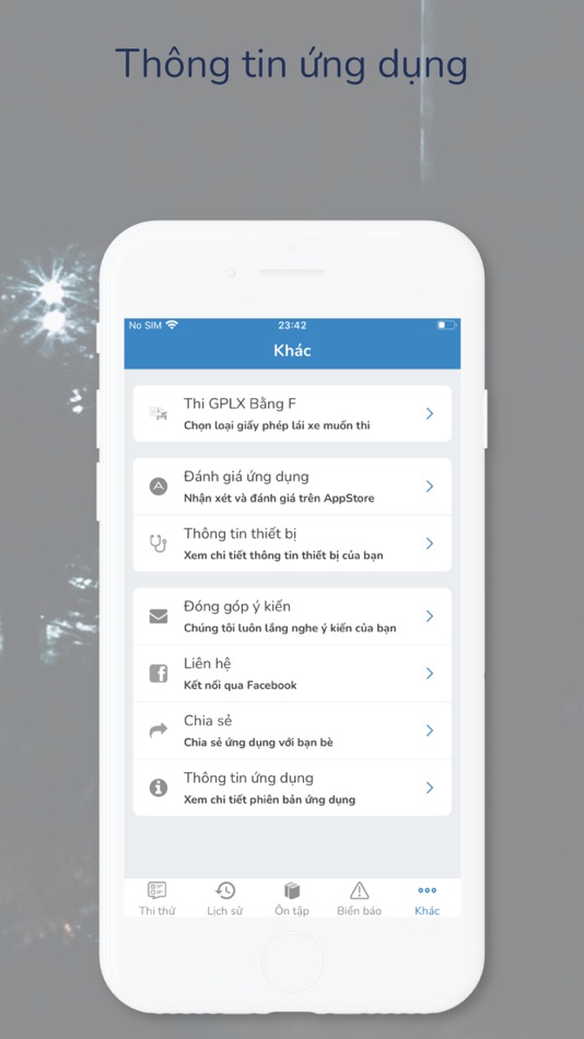 #10. Bằng lái ô tô hạng B, C1, C (iOS) 게시자: Binh Tran