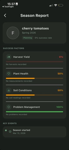 Plant Companion:Garden Tracker iPhone screenshot