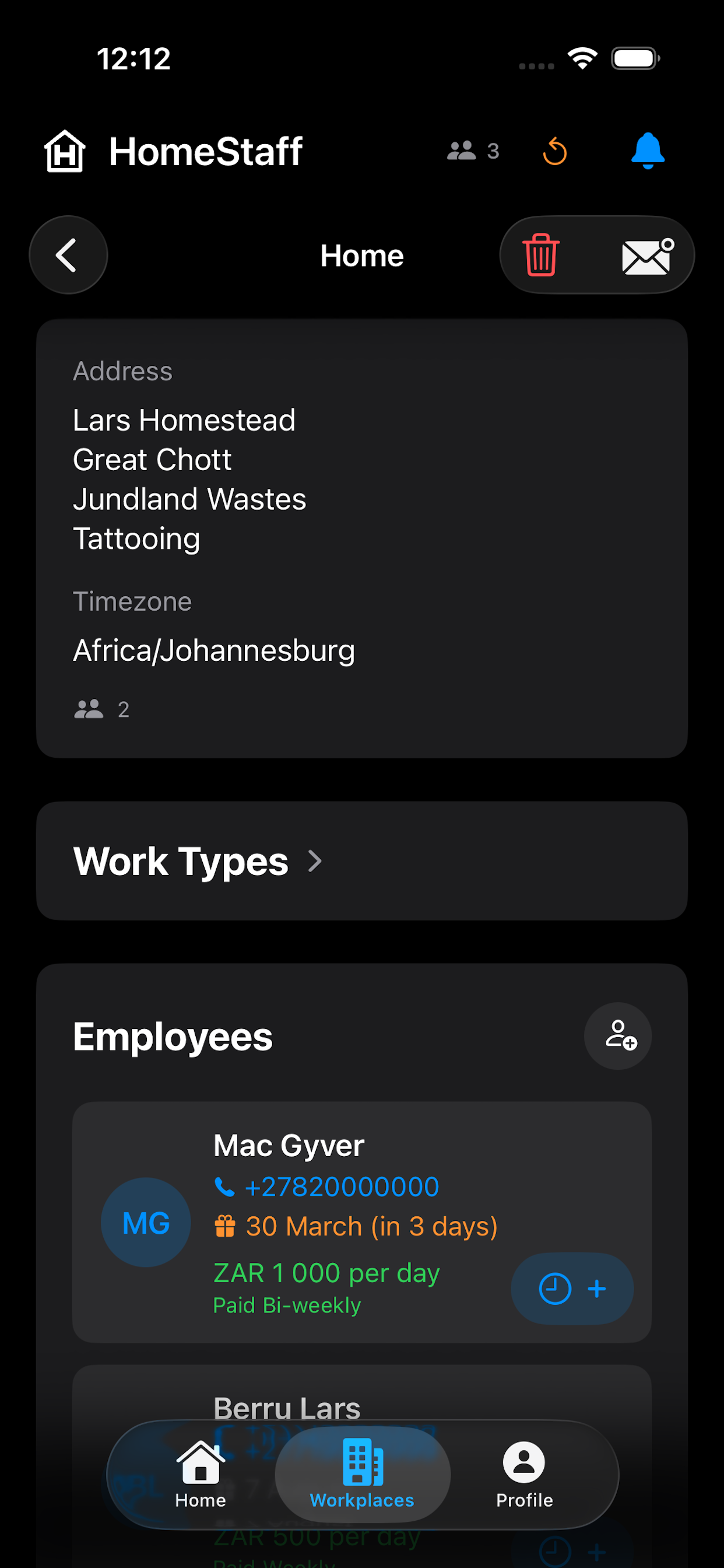 HomeStaff screenshot 3
