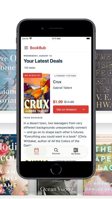BookBub app screenshot 2