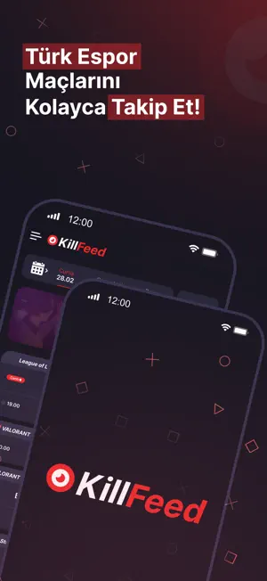 Killfeed - Canlı Espor Maçları screenshot 1