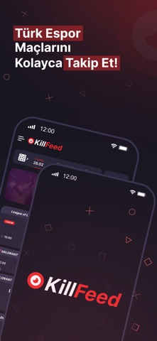 Killfeed - Canlı Espor Maçları screenshot