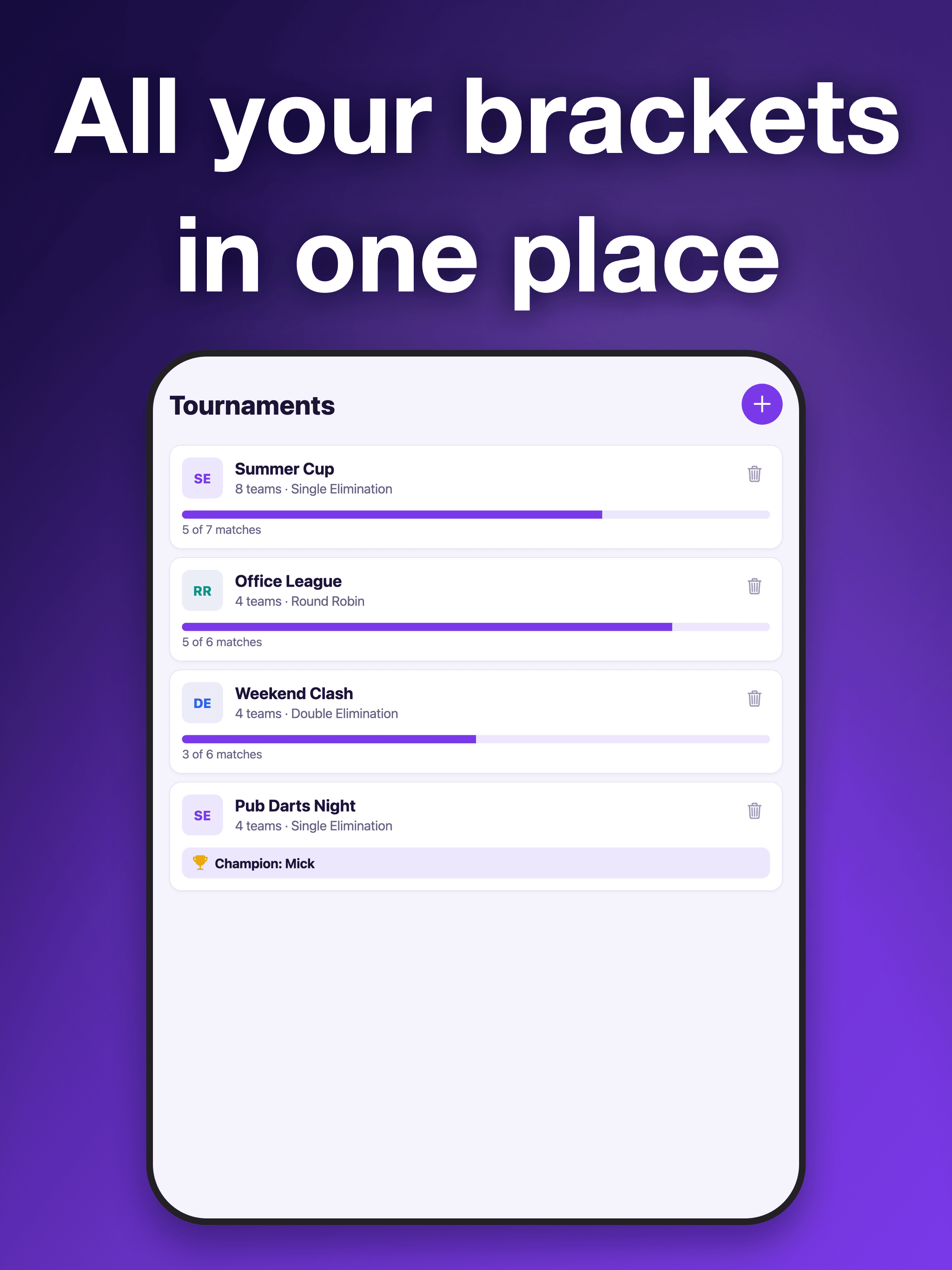 Bracket Maker・Tournaments screenshot 7