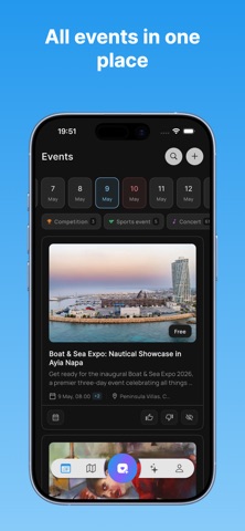 kind.events: Cyprus Events iPhone screenshot