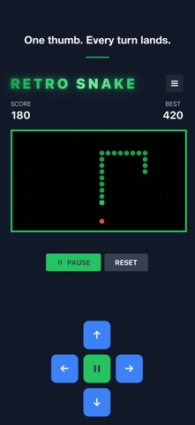 Retro Snake: Classic Arcade Screenshot 2 of 4