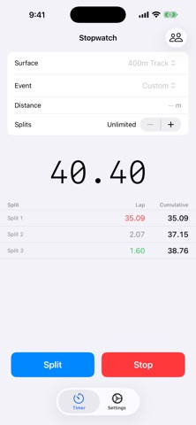 Stopwatch for Training Cycles Screenshot 5 of 6