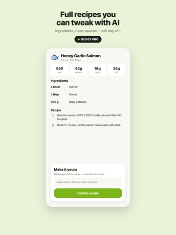 Budgy AI: Budget Meal Planner ipad screenshot 3
