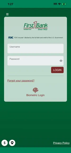 First1Bank screenshot 1