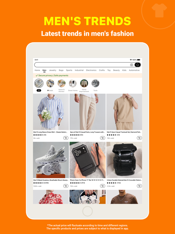 Temu: Shop Like a Billionaire iPad screenshot 4