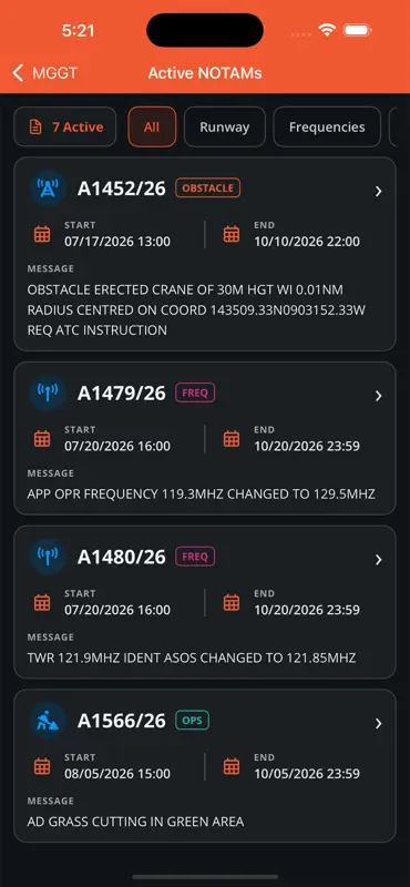 XDMetar - Metar & Taf screenshot 3 of 9